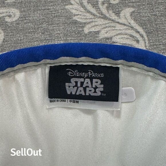 Disney Star Wars R2-D2 Mickey Ears Hat Youth Size 54 CM - Picture 7 of 8